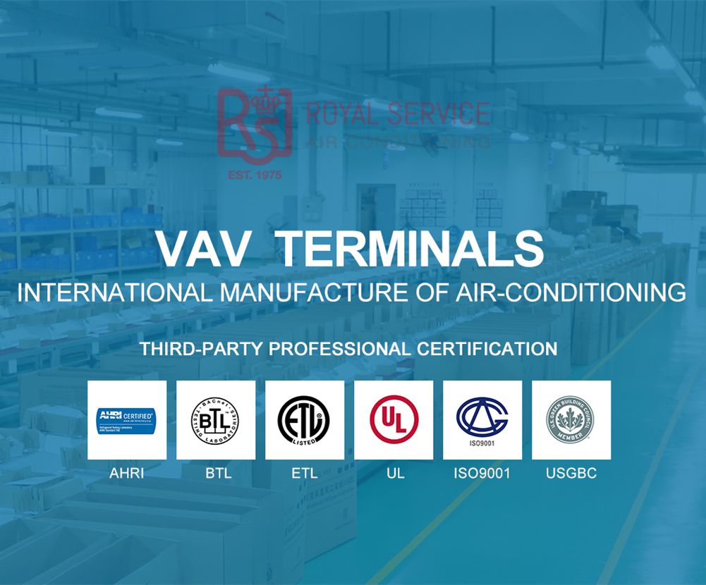 RSV-FPP Parallel Fan Powered VAV Terminals