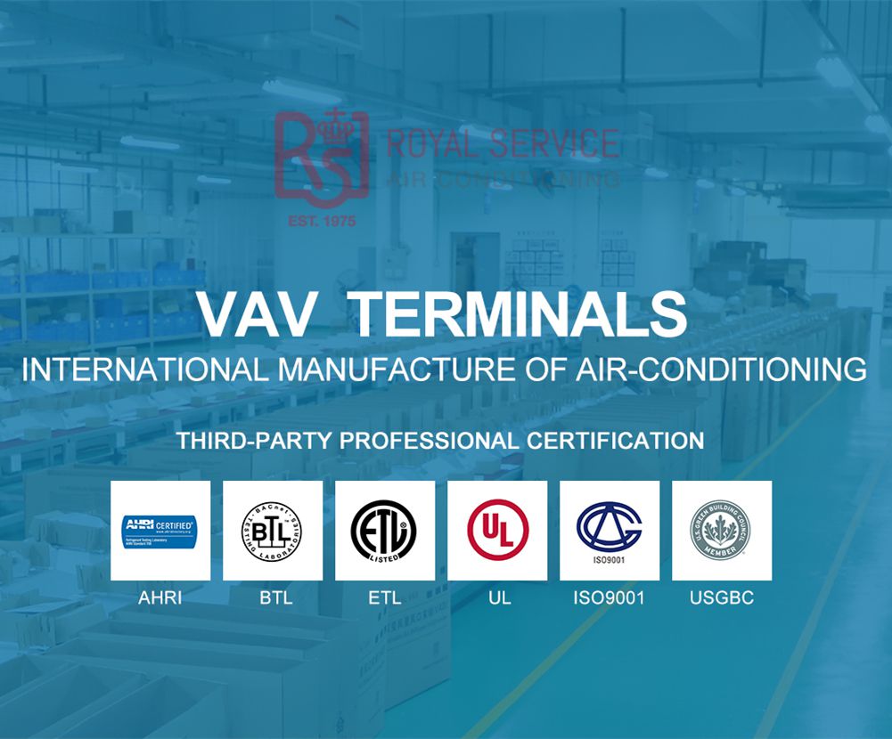 RSV-TU Single Duct VAV Terminals